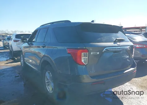 2021 Ford Explorer Xlt из США, поврежденный, VIN 1FMSK7DH5MGA56536